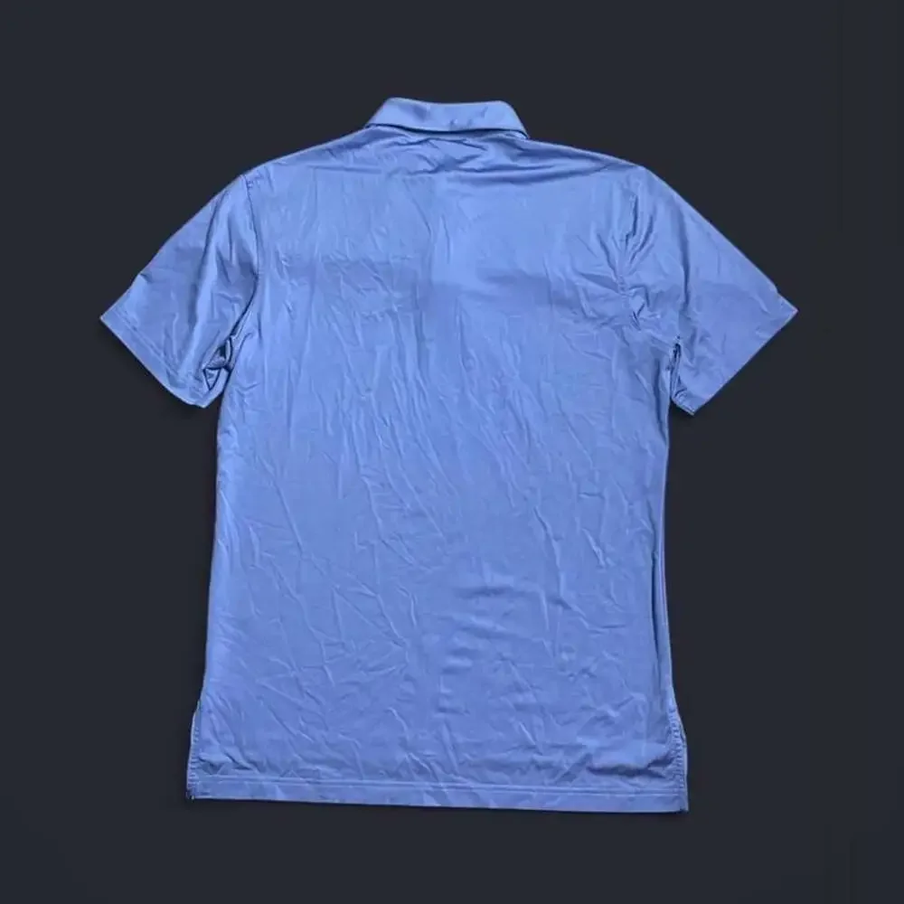 Peter Millar Summer Comfort Polo Men’s Small Blue Performance Shirt